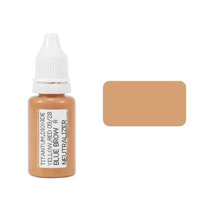 15ml Permanent Makeup Color Natural Eyebrow Dye Plant Tattoo Ink Microblading Pigments For Tattoos Eyebrow Lips Eyelash Set