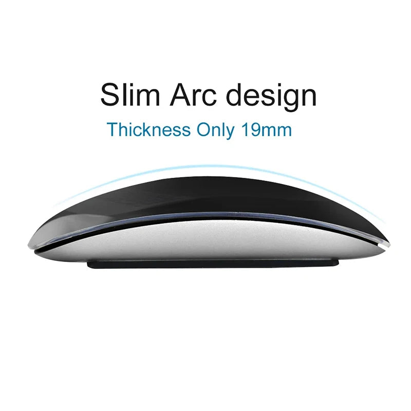Magic Mouse-stil Trådlös Mus Bluetooth 5.0 Multi-Touch – MacBook Pro/Air/Mini iPad Laptop PC, 4 Färger