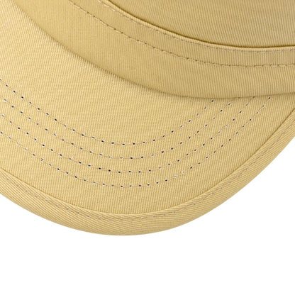 BOTVELA Men Women Cotton Twill Army Cap Adjustable Military Hat Vintage Flat Top Cap