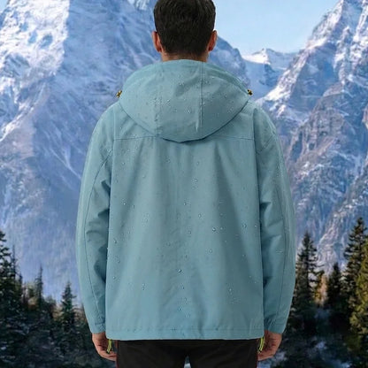 Unisex Softshell Hoodie – Vattentät Vindjämpa för Friluftsliv, Vandring & Klättring, 4 Färger