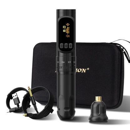 Ambition Sally 270 Wireless Tattoo Machine Adjustable Stroke 2.0-3.5mm Permanent Makeup Rotary Pen Coreless Motor Tattoo Suppy
