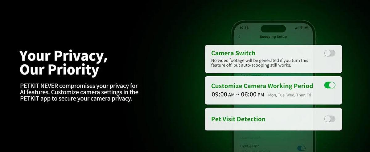 PETKIT PUROBOT MAX PRO självrengörande kattlåda med kamera och appstyrning