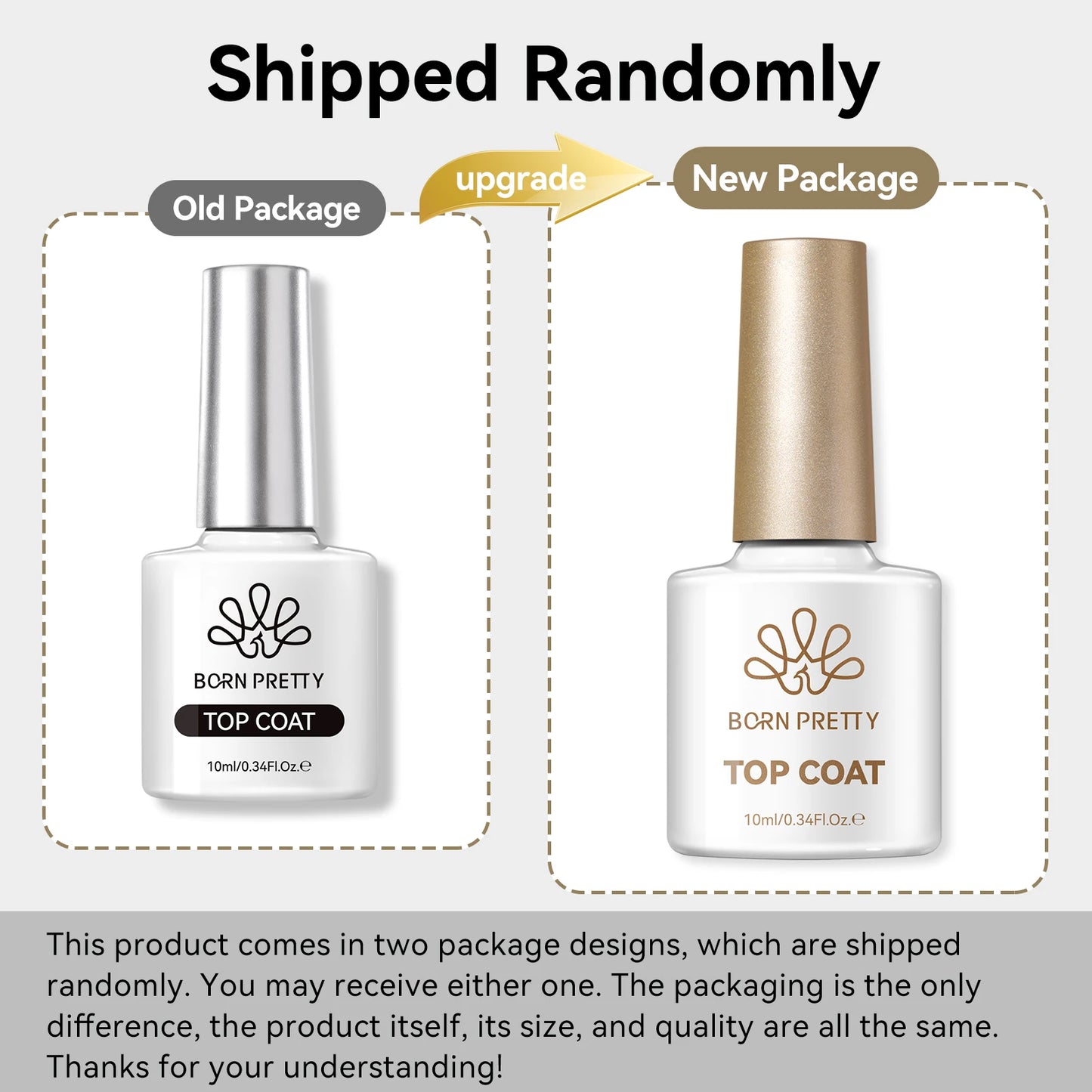 BORN PRETTY Super Top Coat and Base Gel Nail Polish for Gel Polish Semi-permanent Varnish Rubber Top Coat 10ml Nail Supplies
