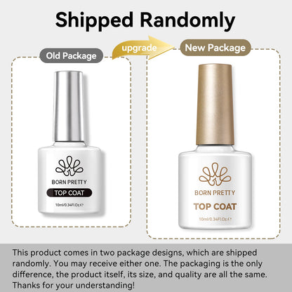 BORN PRETTY Super Top Coat and Base Gel Nail Polish for Gel Polish Semi-permanent Varnish Rubber Top Coat 10ml Nail Supplies