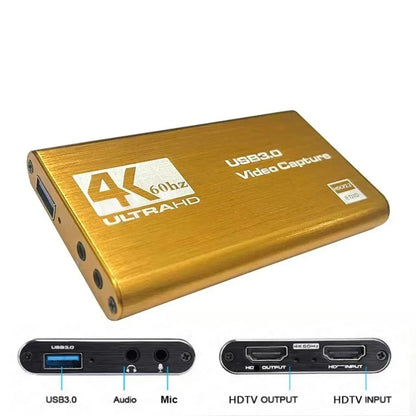 ONEVAN HDMI-capture card USB 3.0 – 1080p/60 och 4K/60 input