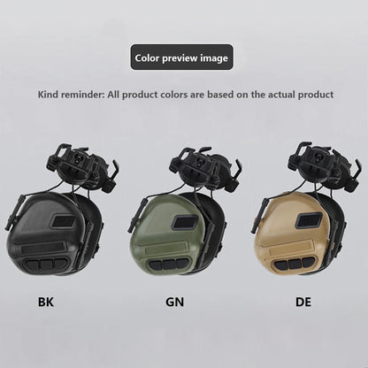Tactical Helmet Headset Non-picking Noise-Cancelling Headset For Gen5 Helmet Headset Baofeng Radio PTT Adapter Mobile Earphone