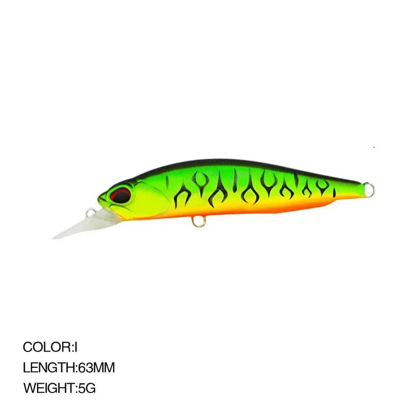Minnow Fishing Lure Wobbler Rozante 77SP Long Cast Hover Swaying Lure Jerkbait Artificial Bait Culter 77mm/63mm Alburnus Bait