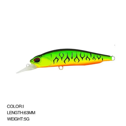 Minnow Fishing Lure Wobbler Rozante 77SP Long Cast Hover Swaying Lure Jerkbait Artificial Bait Culter 77mm/63mm Alburnus Bait