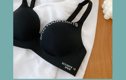 Dam Sömlös Blomtryckt BH – Push-up Trådlös Samlande Bralette 2026, 8 Färger S–XXL