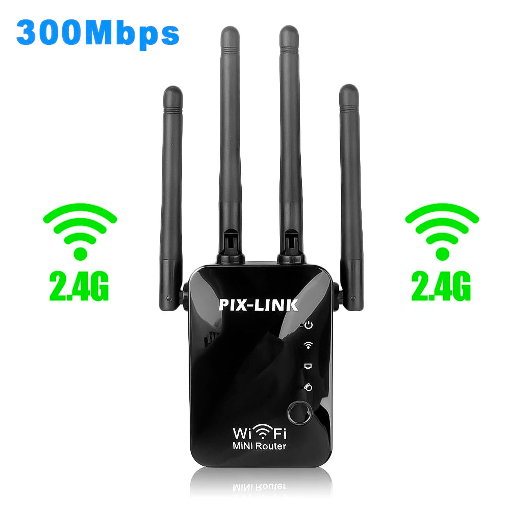 1200Mbps Wireless WiFi Repeater 5Ghz  Router WiFi Extender Amplifier 2.4G/5GHz Wi-Fi Signal Booster Long Range Network Receiver