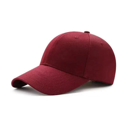 Customized LOGO Men's And Women's Adjustable Baseball Cap Printed Embroidery Peaked Cap Casual Solid Color Hip-Hop Hat