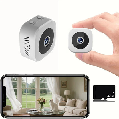 Wi‑Fi-övervakningskamera med rörelselarm och mörkerseende