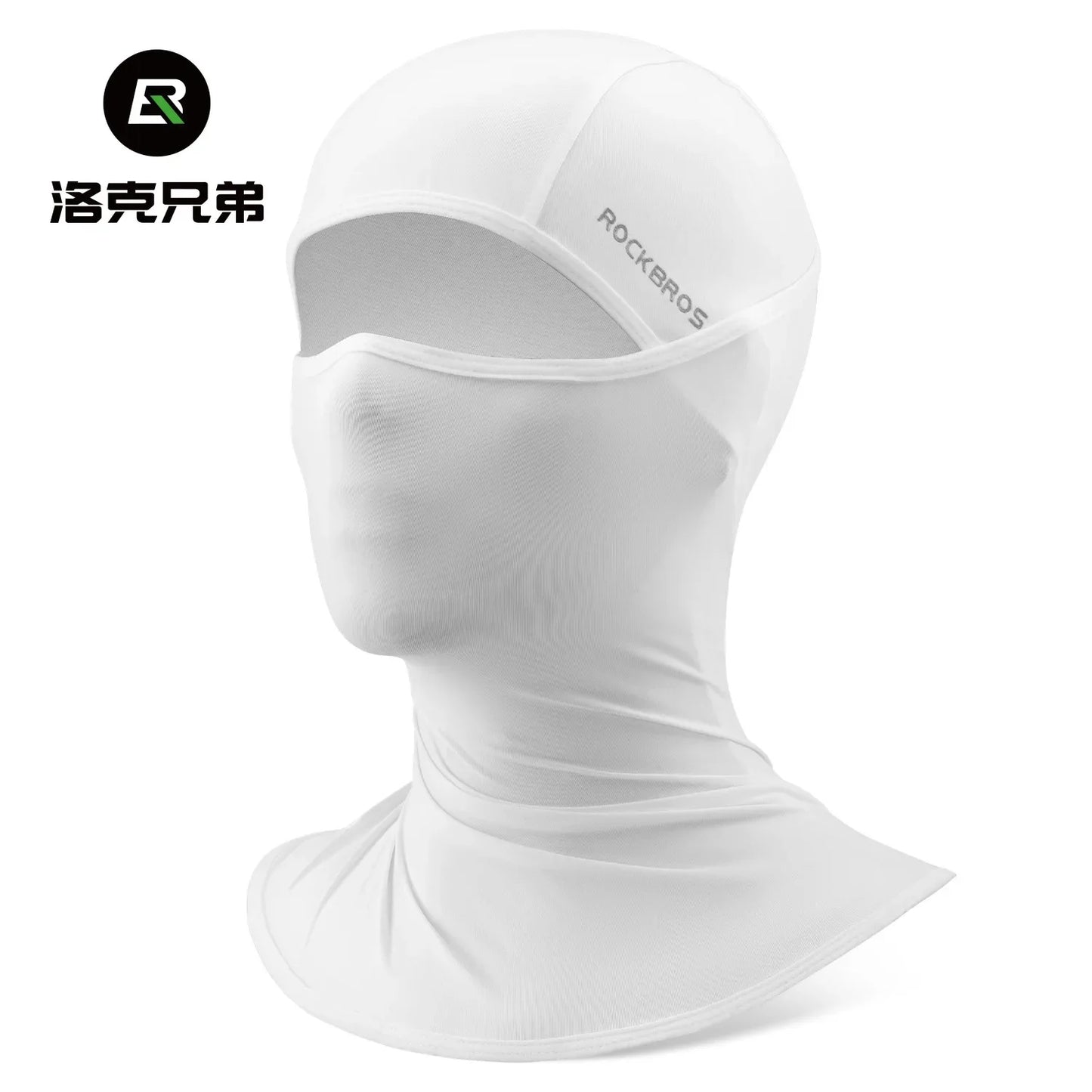 ROCKBROS Women Men's Balaclava Sun Protection Electric Bicycle Motorcycle Full Face Mask Ice Silk Headgear Cycling Spring Summer