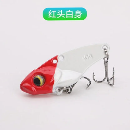 NEW 1PC Metal VIB Fishing Lures 5g 7g 10g 15g Metal Jig Crankbait Wobbler Vibration Baits Pesca Tackle for Trout Bass Pike Perch