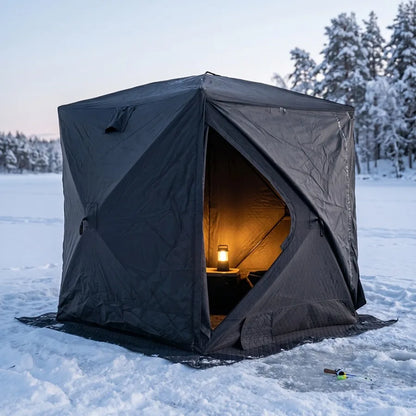 Outdoor sauna ice fishing tent, portable steam steamer