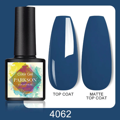Parkson No Wipe Top Base Coat Nail Gel polish Design Enhancer Varnish Semi Permanent Soak Off UV LED Nail Art Tool