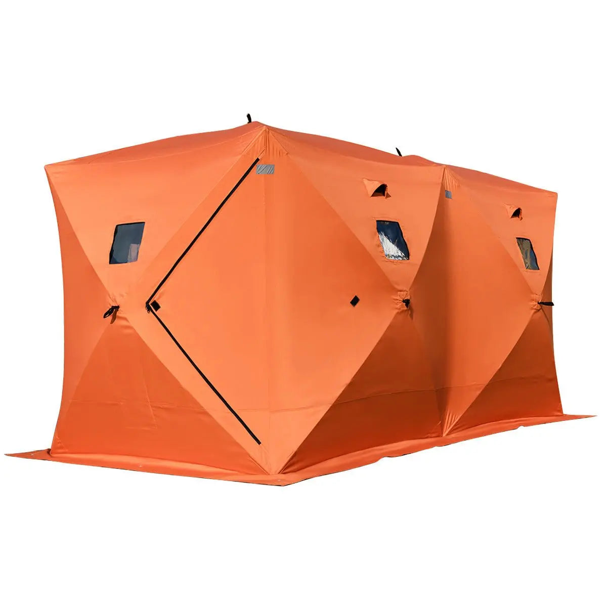 Outdoor Sauna Tent Portable Fireproof Camping Warm Ice Fishing Automatic Tent for Camping, Backyard, Home Gym