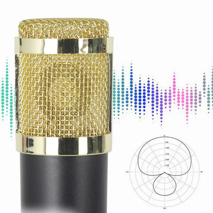 BM800 Condenser Microphone with V8Sound Card Set for Studio Recording AndStreaming Audio Smartphone Live Streaming Bracket Set