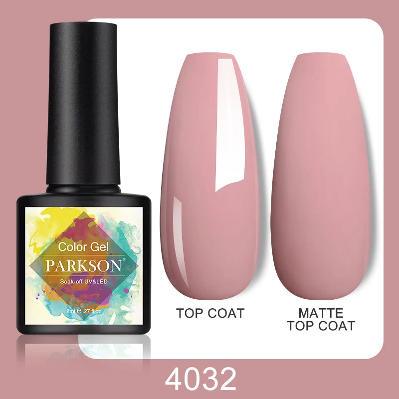 Parkson No Wipe Top Base Coat Nail Gel polish Design Enhancer Varnish Semi Permanent Soak Off UV LED Nail Art Tool