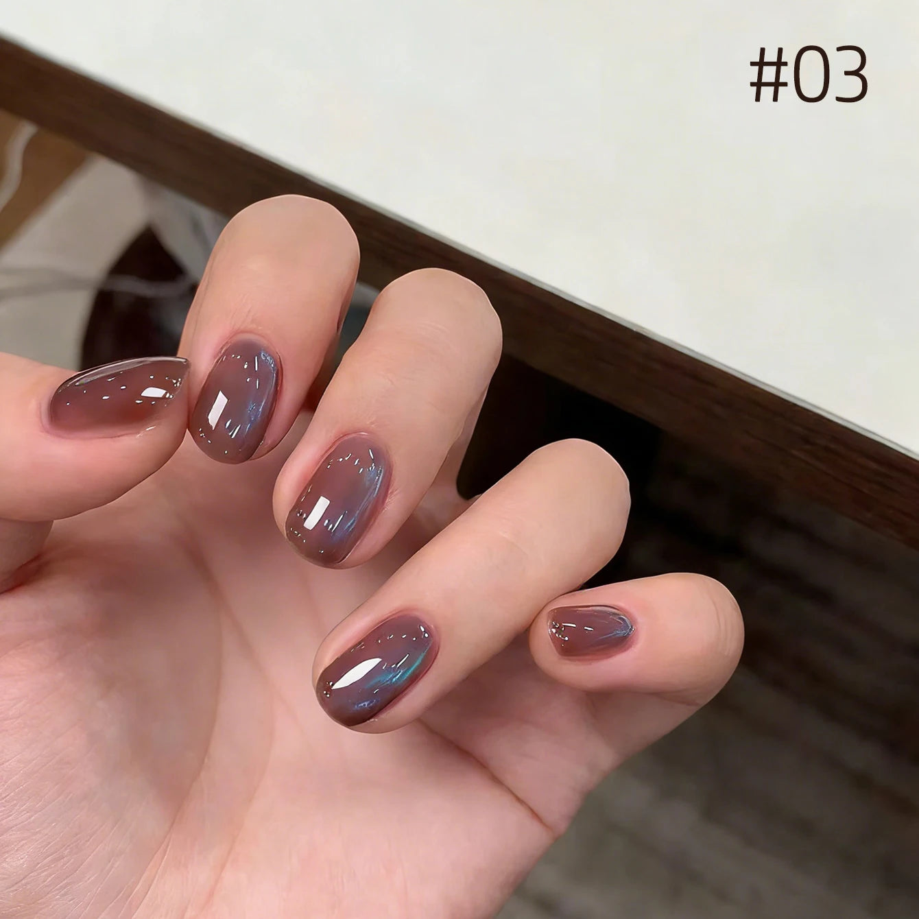 MIANEL Orion Nebula Cat Eye Gel Nail Polish Sparkling Crystal Shimmer Blue Purple Gold 2026 Spring/Summer Unique Special