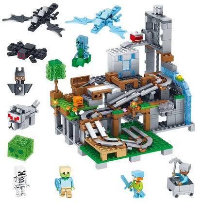 Byggklossar LEGO-kompatibel – 6 Teman By Grotta Gruva Djungel Djurfigurer Pedagogisk Pussellek 6+ År 2026