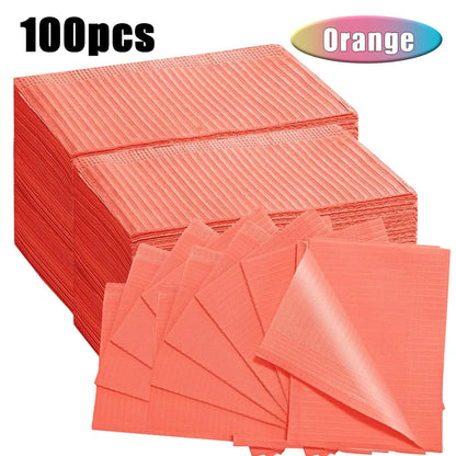 100/50/5pcs Disposable Waterproof Tattoo Clean Pad Wipes Dental Piercing Bibs Waterproof Sheets Paper Tattoo Accessories