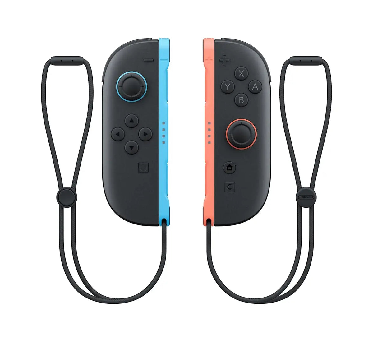 Nintendo Switch 2 Joy-Con 2 – Ljusblå/Ljusröd med Magnetanslutning & Musmod
