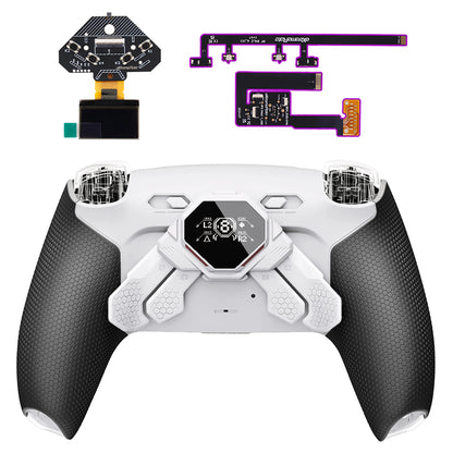 eXtremeRate SPARK Remap Kit för PS5 BDM-030/040/050/060 – 4 Bakre Knappar OLED Trigger Stop 8 Profiler, 6 Färger