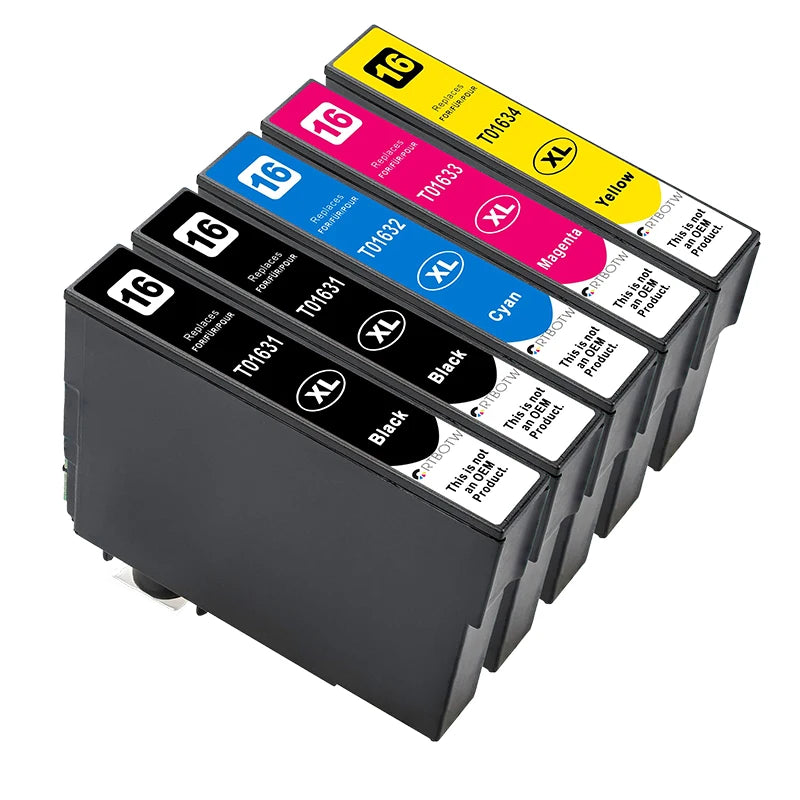 CRTBOTW 16XL T1631 Bläckpatron för Epson kompatibel WorkForce skrivare