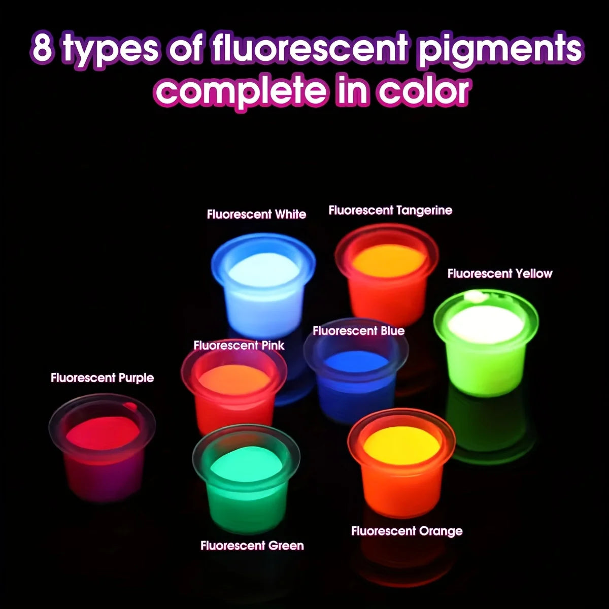 0.17oz Tattoo Ink Fluorescent Ink Body Art Tattoo Kits Professional Beauty Paints Makeup Tattoo Supplies Semi-permanent