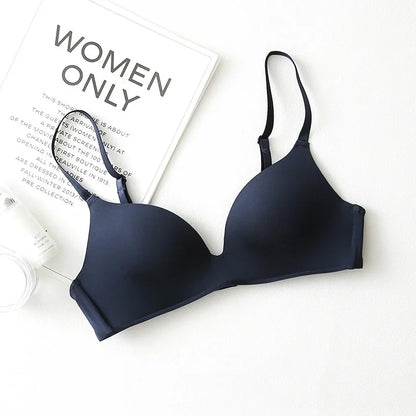 Seamless Bras for Women Push Up Bras No Wire Brassiere A B Cup Underwear Sexy Bralette Three Quarters(3/4 Cup)  Lingerie 2027