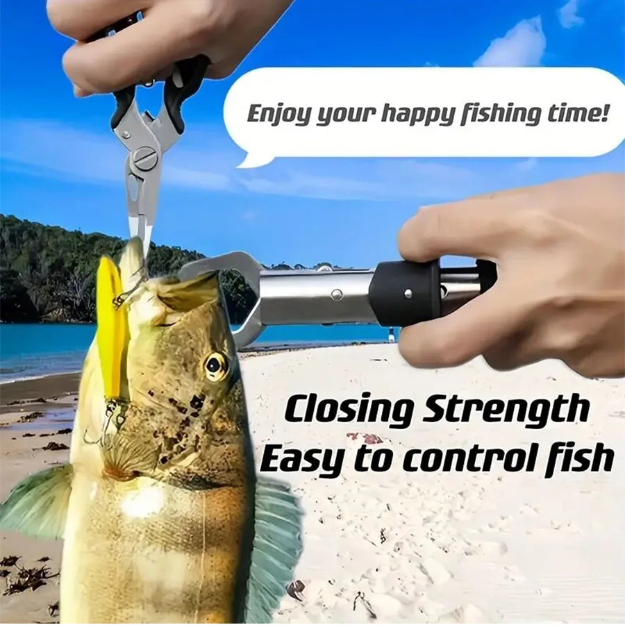 Cutter Plier Scissor Fish Gripper Plier Set Nipper Pincer Snip Fishing Lure Lipgrip Accessory Tool Clip Clamp Grabber Trigger