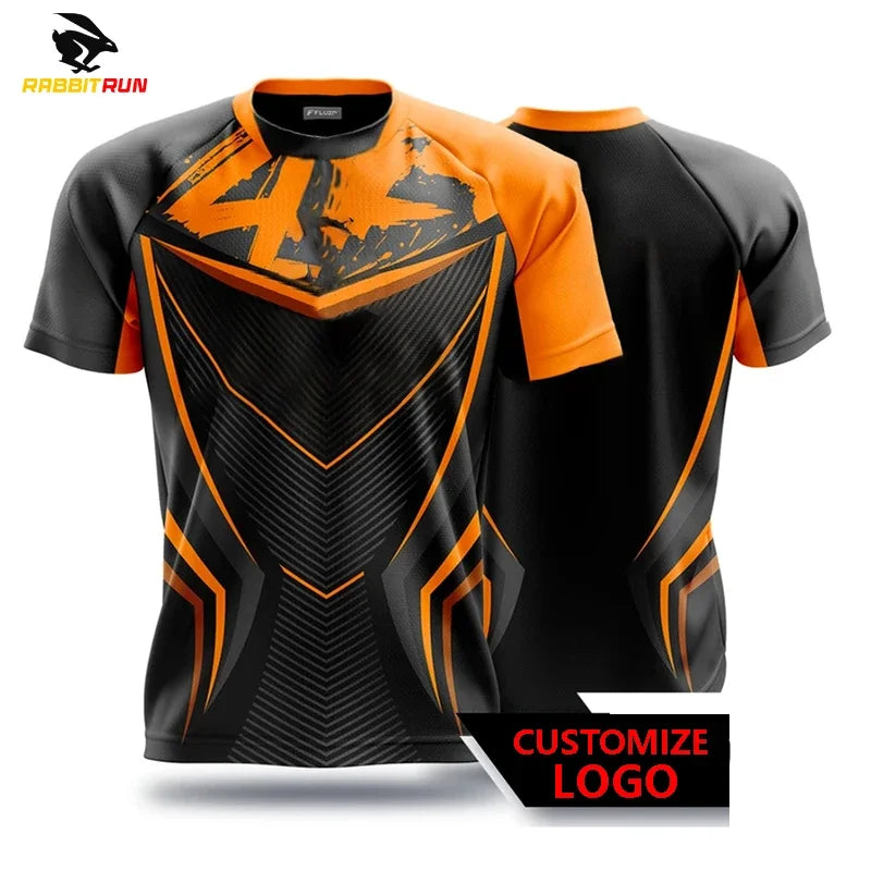 3D Printed Mesh Cloth Men's Quick Drying T-shirt Game Competition Clothing Boys Breathable Sports Outdoor Leisure Unisex Tess
