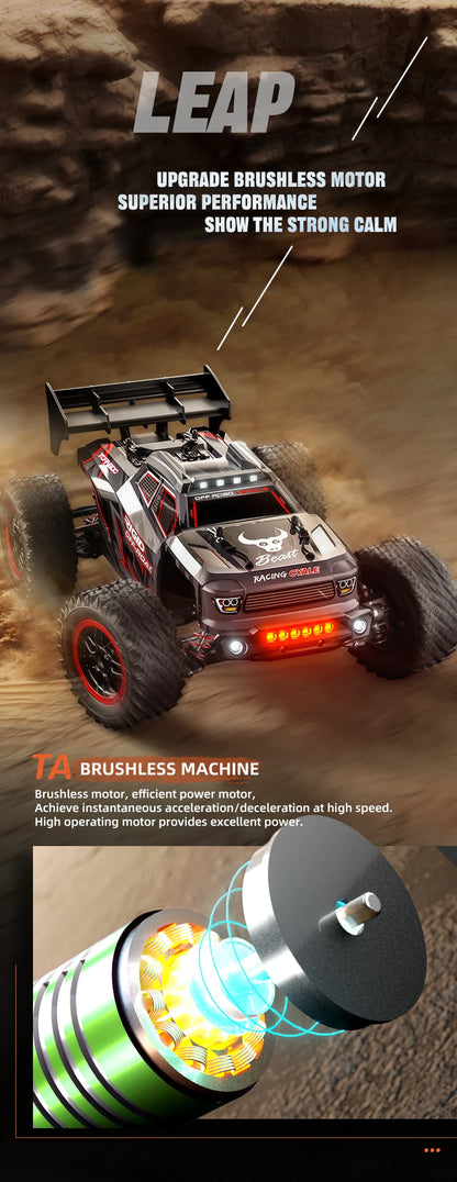 ZLL SG316 MAX 1:16 High Speed Drift Racing Car 80KM/H Brushless Motor 4WD RC Off Road Car Monster Trucks Toys for For Kids Gifts