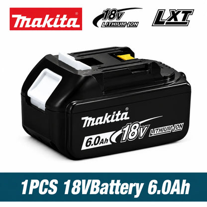 Makita DTW700 18V Kolborstfri Mutterdragare med 6.0Ah Batteri