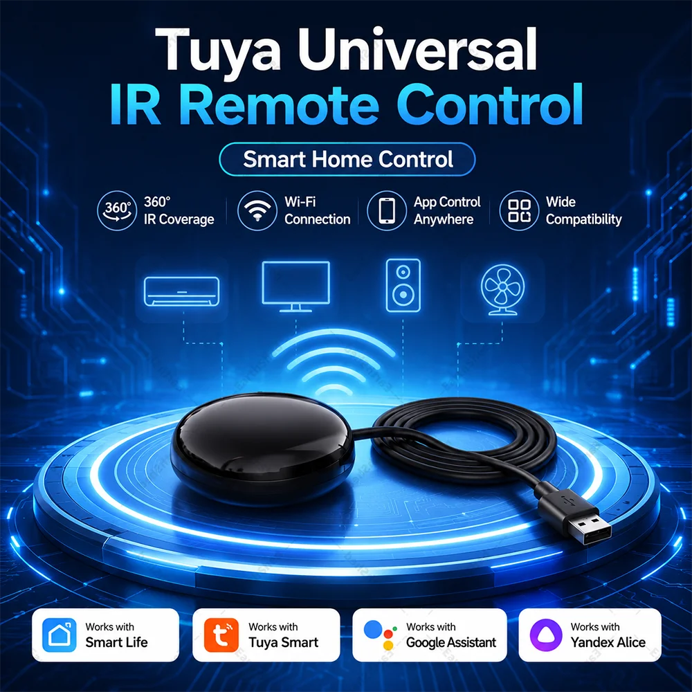 Tuya IR-fjärrkontroll WiFi för smart hem