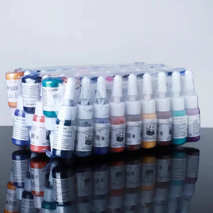 6/8/10 Color, Professional Tattoo Ink Set, Tattoo Consumables, Long Lasting, Painting, Body Art Supplies