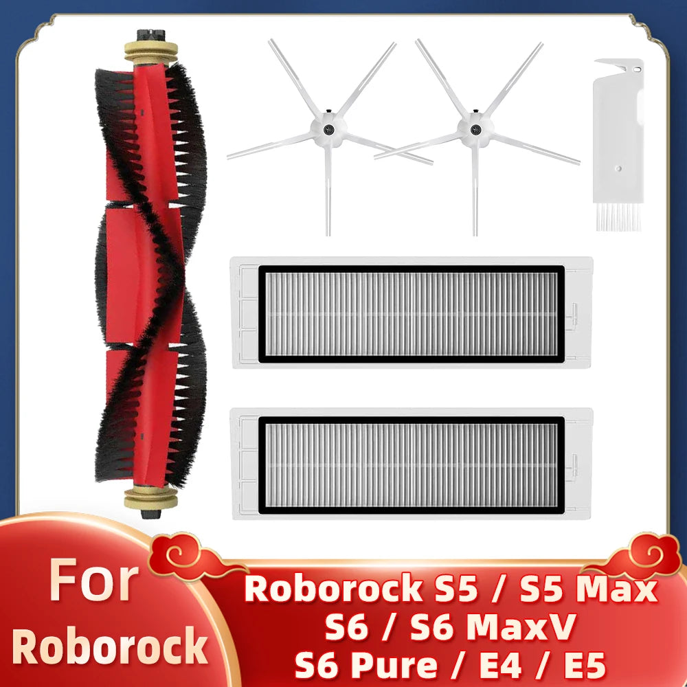 Reservdelar till Xiaomi Mi Robot & Roborock – Börstar, Filter & Set