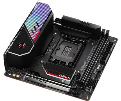 Asrock Z790 PG-ITX/TB4 Motherboard Z790 Mini-ITX Motherboard PCI-E5.0 M.2 DDR5 support i7-14790F i5-14490 i3-14100 i5-13600 cpu