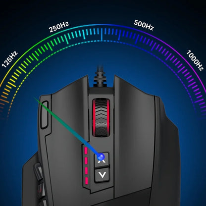 E-YOOSO Upgraded Wired Gaming Mouse X-39 PRO with Macro Edit Side Key DIY Lighting Design SG8960Processor Ergonomic Gaming Mouse