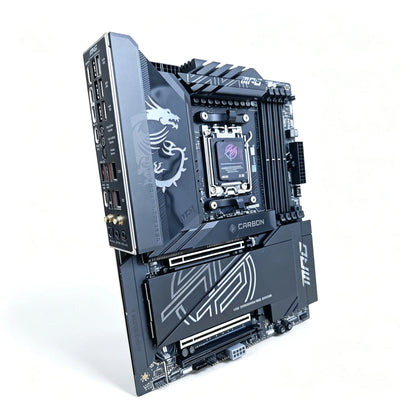 MSI MPG X870E CARBON WIFI Motherboard AMD X870E Socket AM5 DDR5 256GB 4xM.2 support Ryzen 9 7950 Ryzen 7 7700 Ryzen 5 7600 cpu