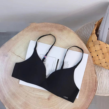 Girl's Small Chest Comfortable Breathable Bra Without Steel Ring Bra Beautiful Back Sports Lingerie High Quality