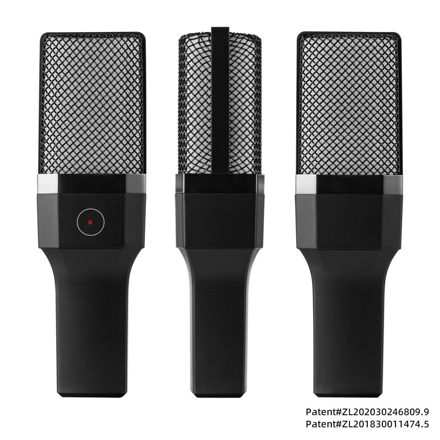 Gaming Computer Professional Condenser Microphone Mic PC Laptop USB Wired Live Streaming Podcast Studio Mike Kit Gamer Karaoke