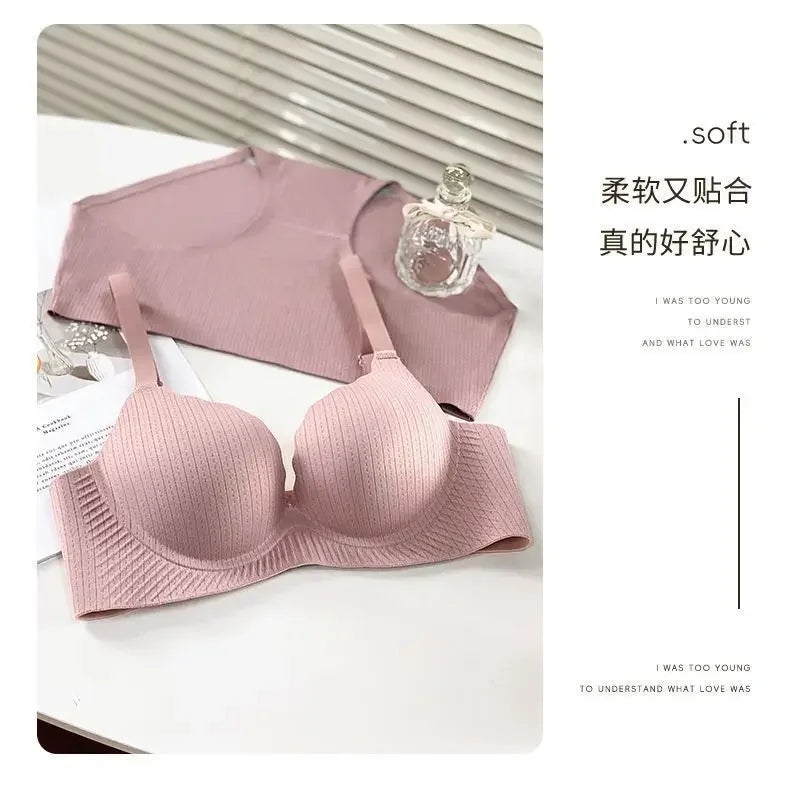 2026 New Push Up Bra for Small Chest  Ultra Thick 6CM Padded No Steel Ring Comfortable & Sexy Lift Lingerie for Flat Chest Women