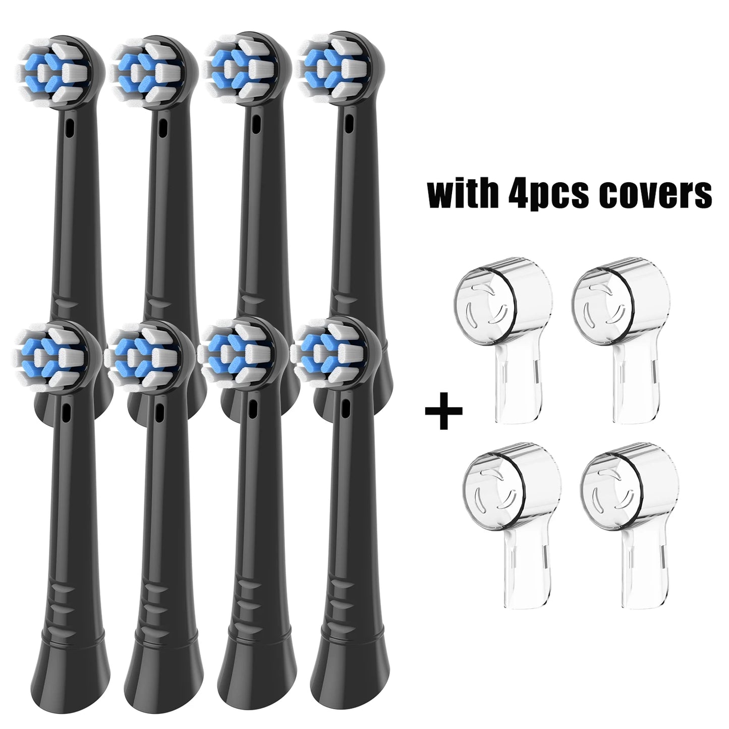 4/8/12/16/20 Pack Replacement Toothbrush Heads Compatible with Oral B IO, Brush Heads for Oral-B IO 2/3/4/5/6/7/8/9/10/7G Series