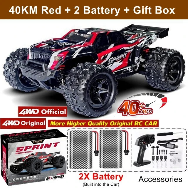 4WD radiostyrd bil i skala 1:16 med 4 kanaler