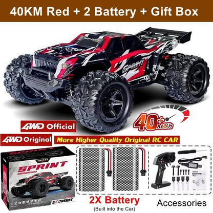 4WD radiostyrd bil i skala 1:16 med 4 kanaler