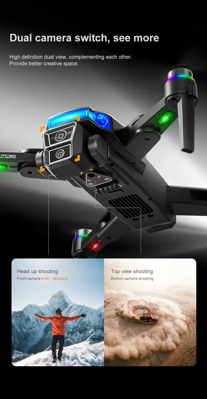 RG706 MAX GPS Drone 8K Professional Dual HD Camera 5G WIFI FPV 360° Obstacle Avoidance Brushless Large Screen Rc Quadcopter Dron