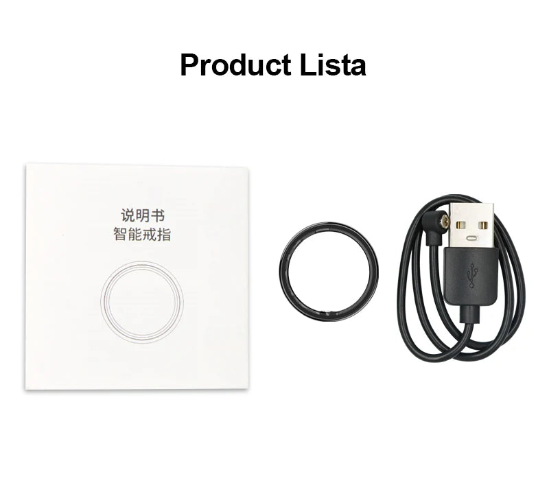 IP68 Waterproof Ceramic NFC Smart Ring Door Access Control Sleep Sports Health Tracking Minimalist Wearable Smartlife Key Ring