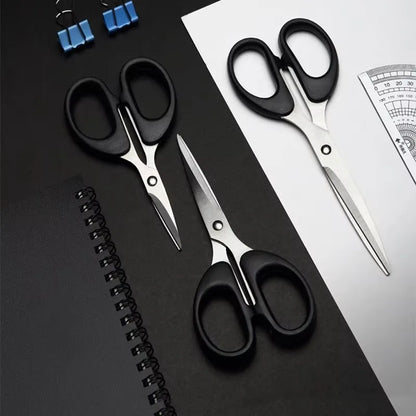 2/3Pcs New Office Scissors Student DIY Handcraft Paper Cutting Knife Home Art Stainless Steel Children's Scissors Office Supply